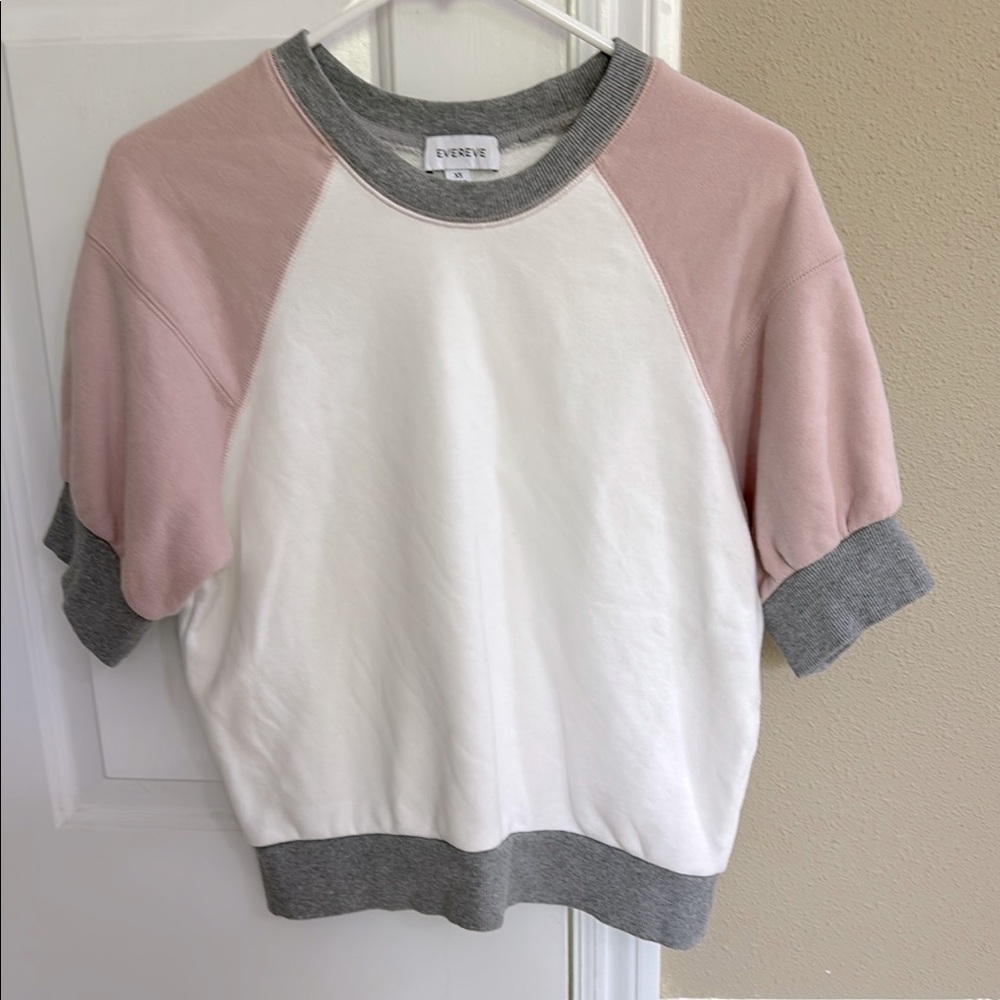 Evereve short-sleeve sweatshirt - XS